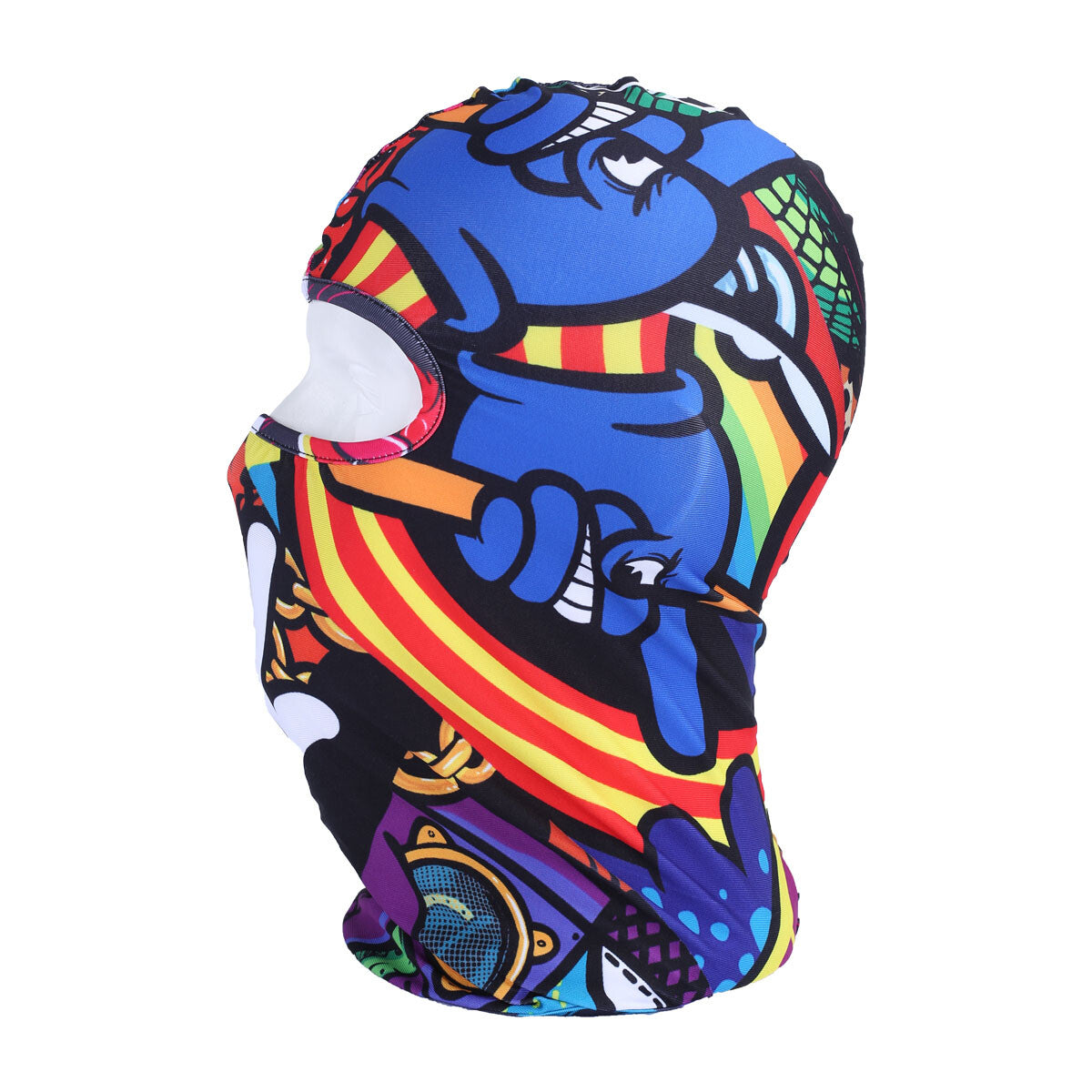 Camo Face Mask Balaclava Ski Mask UV Protector Cooling Head Cover for Men Women