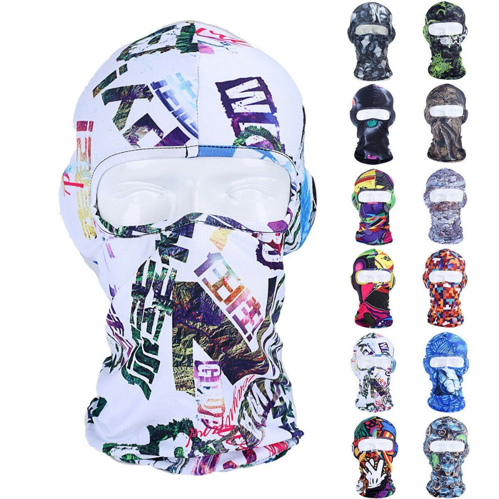 Full Face Mask Balaclava for Motorcycle Airsoft Paintball Outdoor Sports