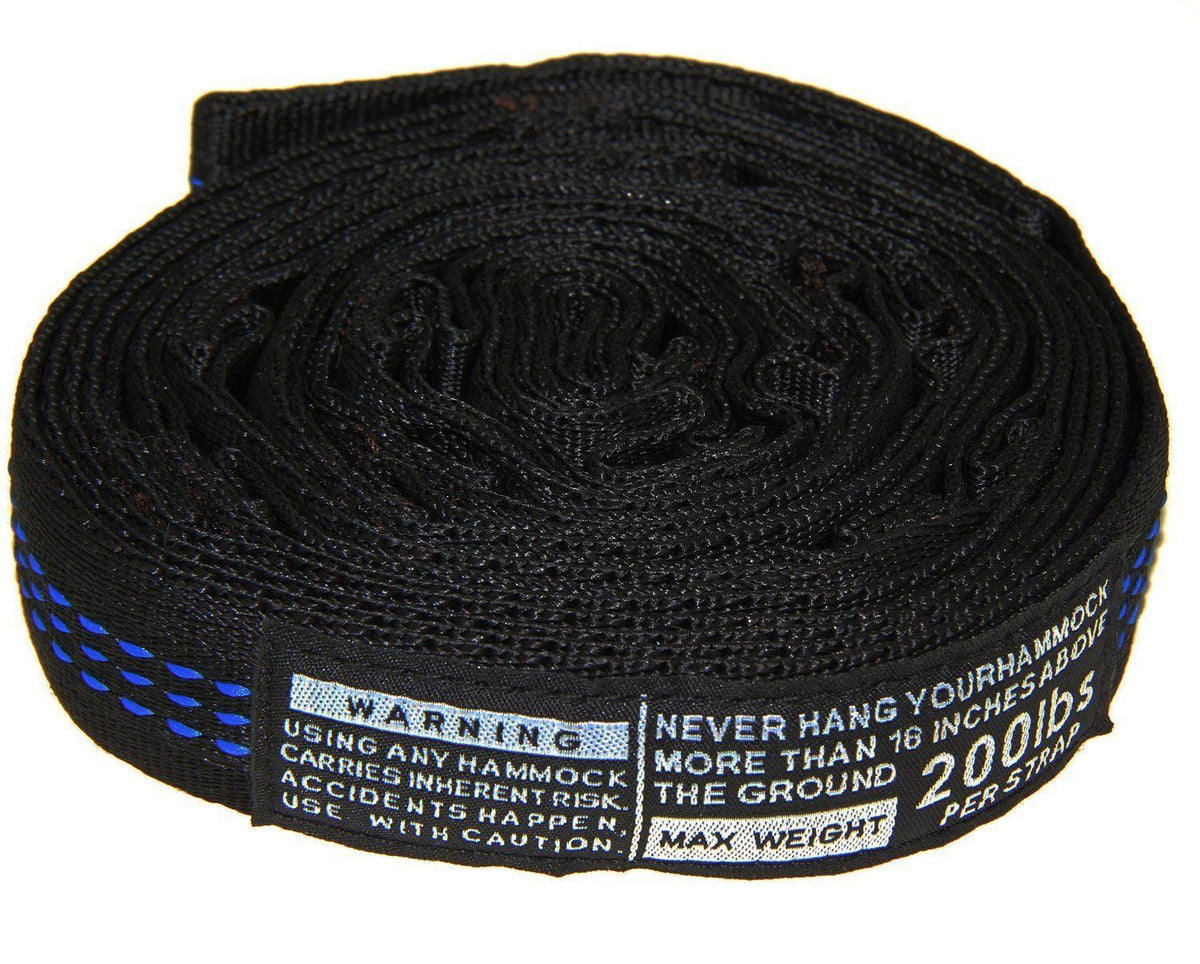 Hammock Hanging Straps Set of 2 - Adjustable Polyester Support System