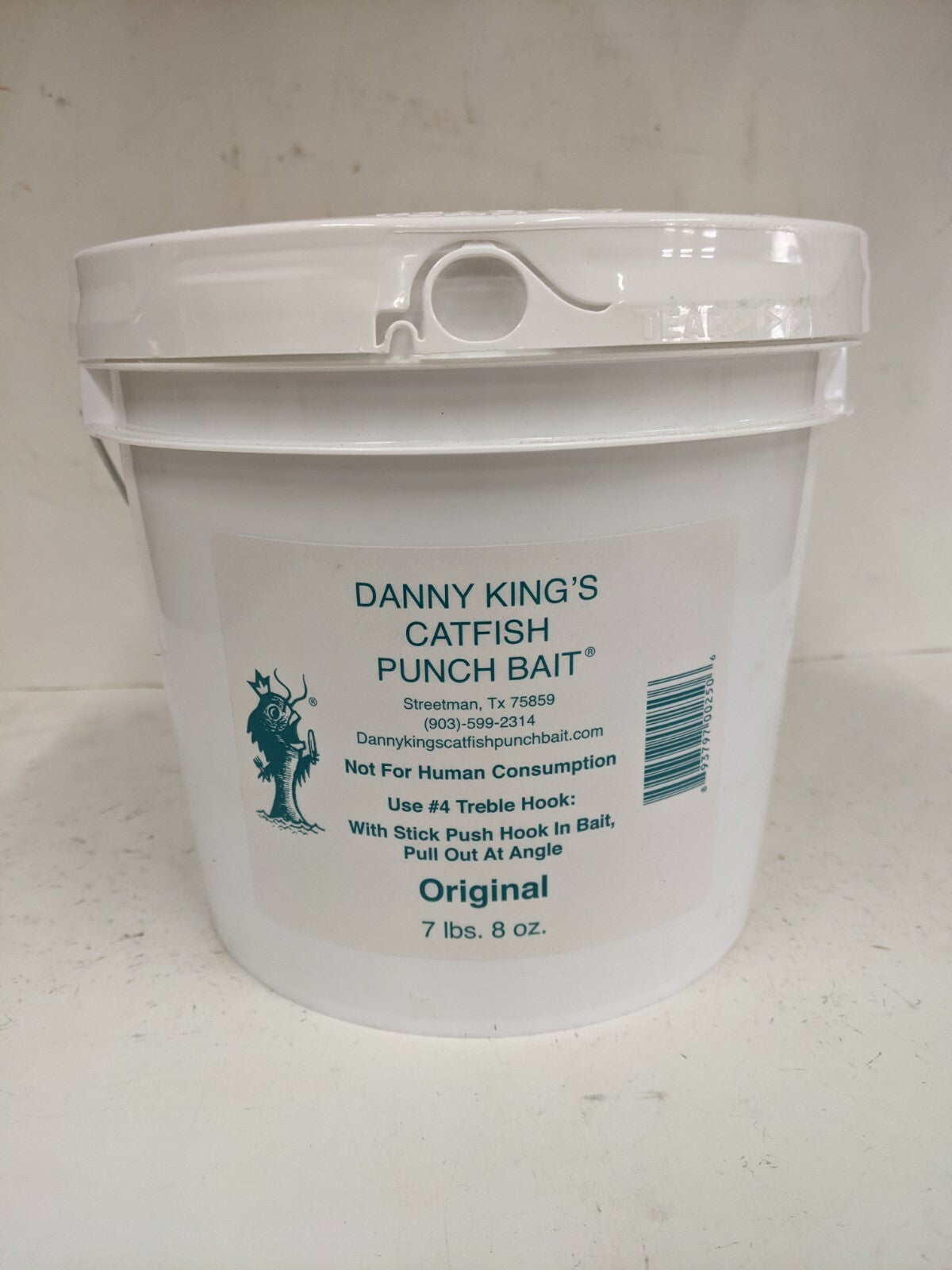 Danny Kings Catfish Punch Bait Gallon Bucket - Super Sticky Fish Attractant