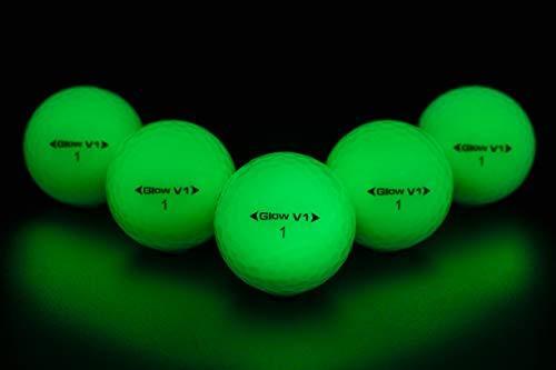 GlowV2 Night Golf Balls 12-Pack - Ultra Bright Glow Golf Balls for Night Play
