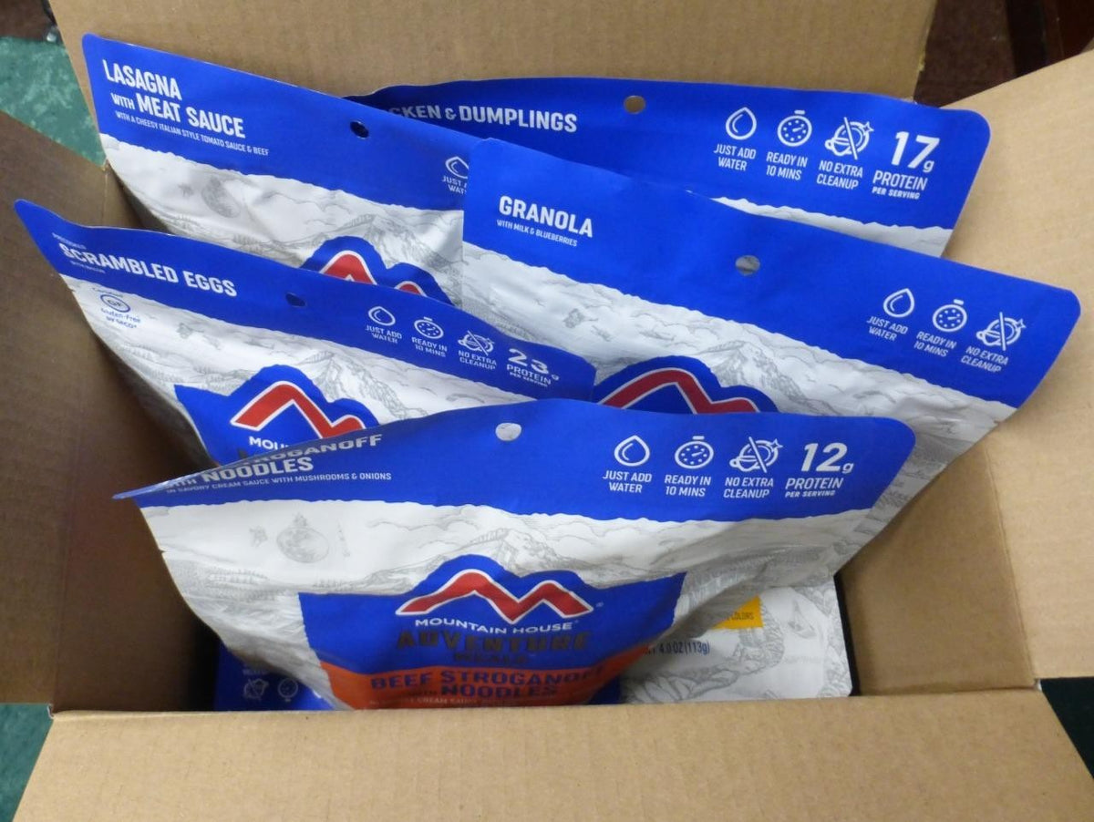 Mountain House Emergency Freeze Dried Food Supply 28 Servings Box