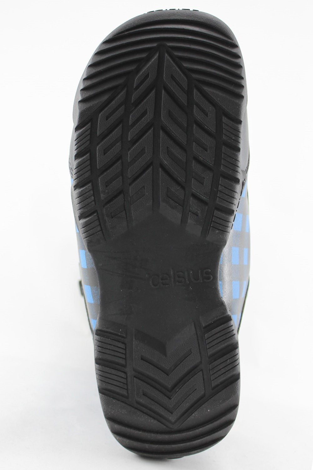 Women's Snowboard Boots Cyan Plaid Size 7 - Ozone Speed Lace, New