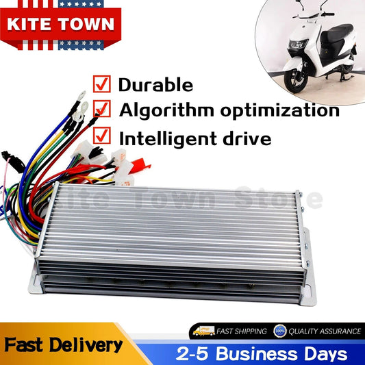 60V 1500W Brushless DC Motor Speed Controller for Electric Bicycle & Scooter