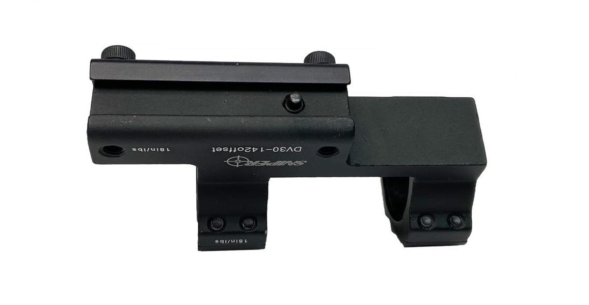 30mm Dovetail with Stop Pin for 11mm Rail - Aluminum