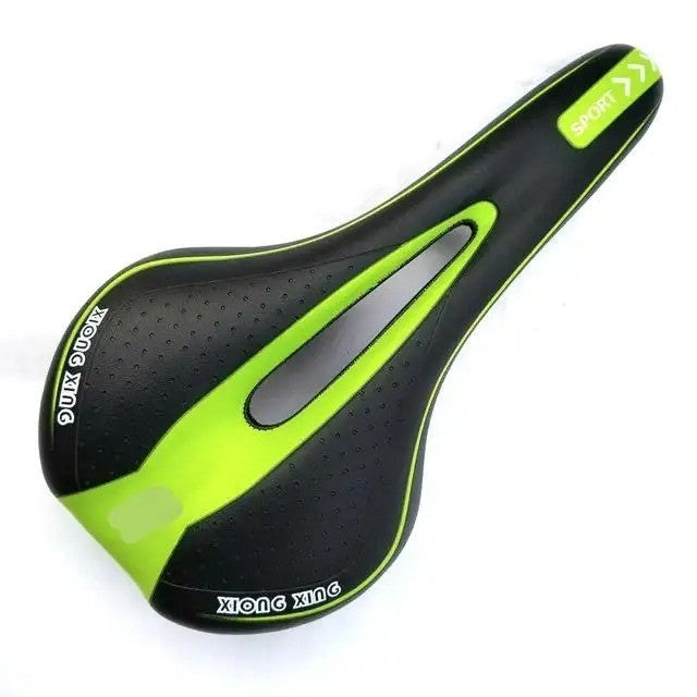 Soft Gel Bicycle Saddle Seat - Padded Mountain & Road Bike Cushion