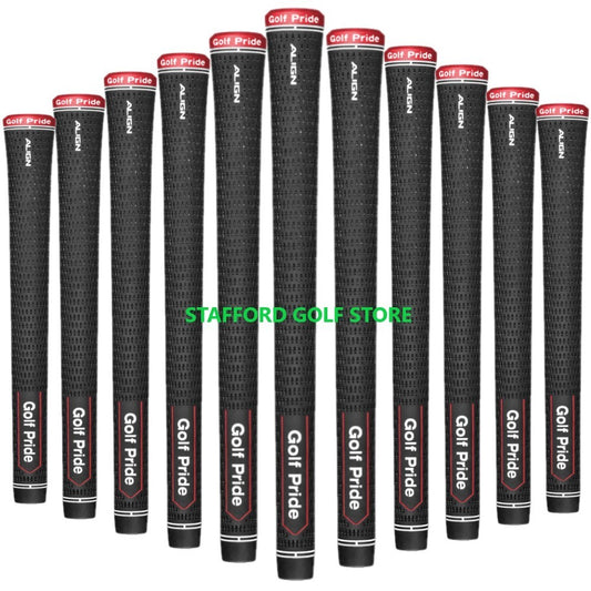 Golf Pride Tour Velvet ALIGN Golf Grip - Ribbed, Standard & Midsize Options