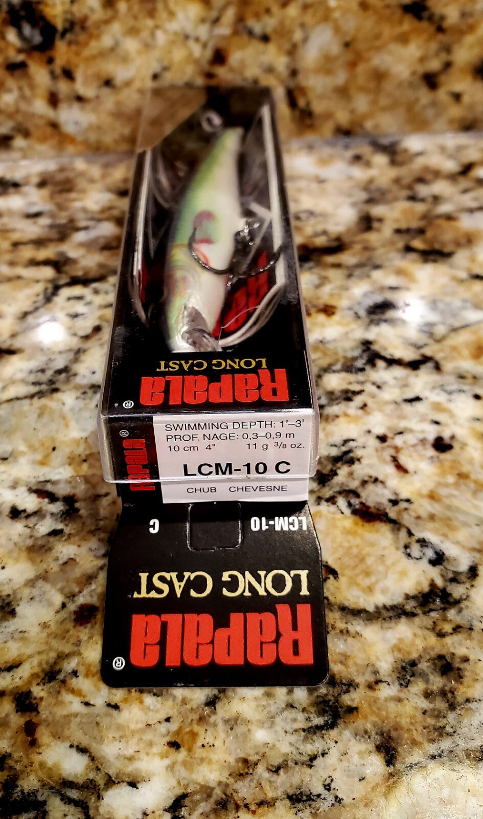 Long Cast Minnow LCM 10 Chub Fishing Lure - Rare Discontinued New
