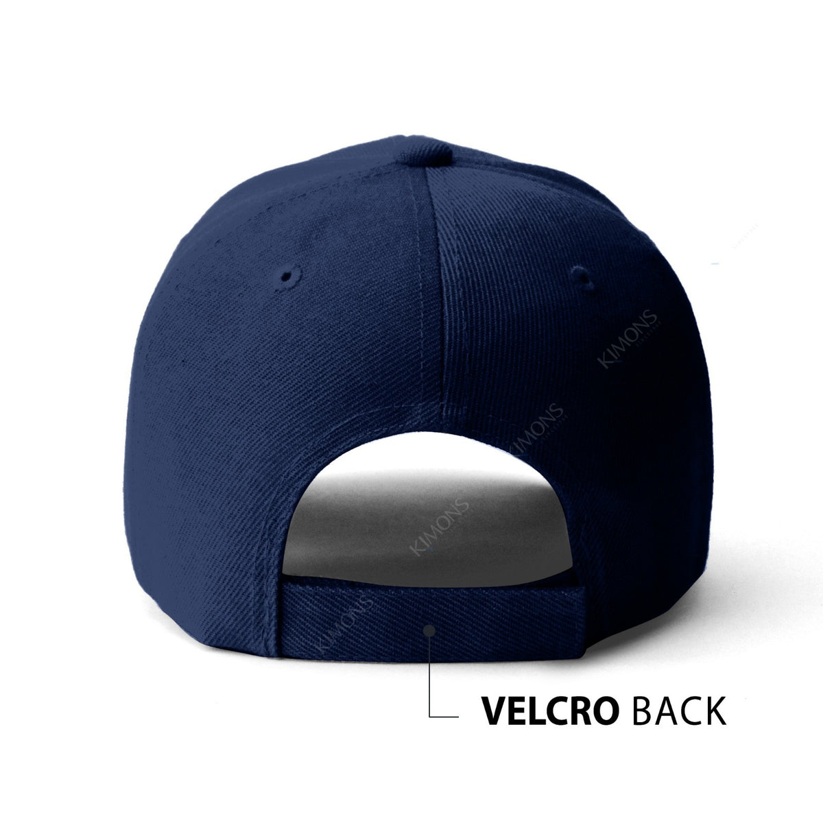 Men's Navy Baseball Cap - Adjustable Golf Hat with UV & Moisture-Wicking