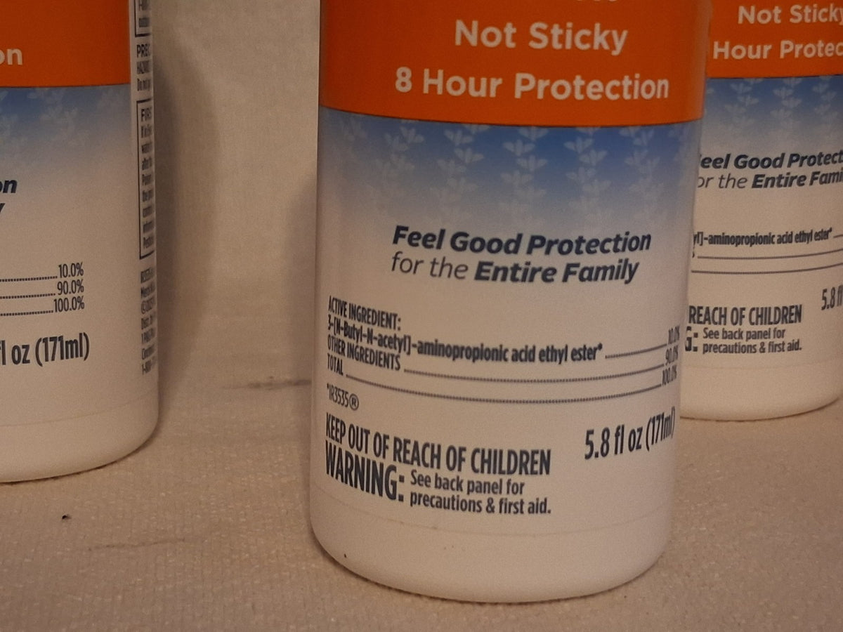 8-Hour Mosquito and Tick Repellent Lotion - Odorless, Non-Sticky, Outdoor Use