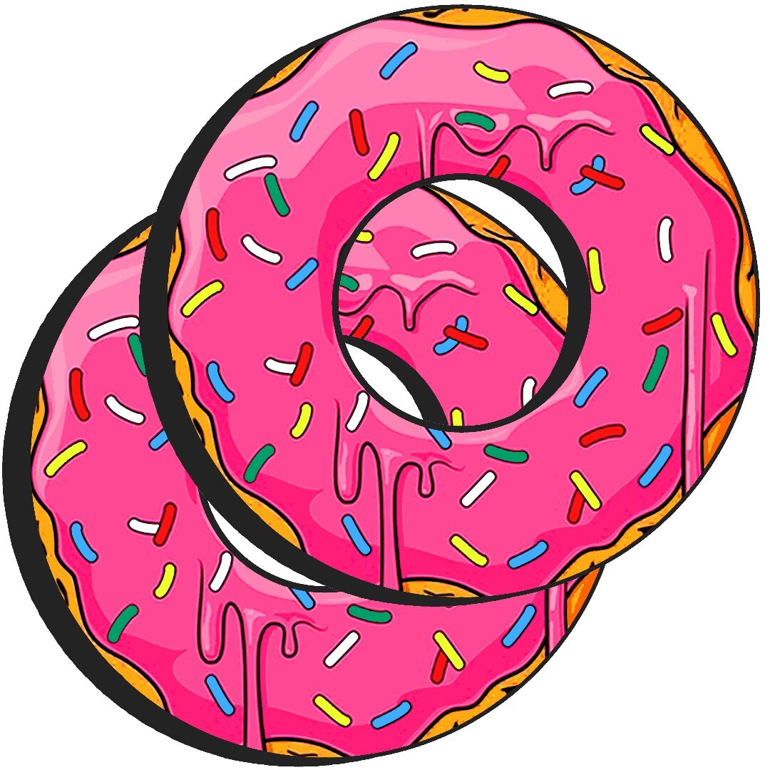 Premium BMX Bike Handlebar Grip Donuts - Multiple Designs & Sizes