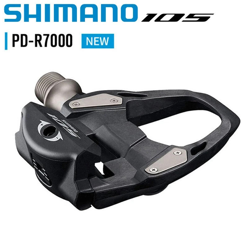 Shimano 105 PD-R7000 Road Bike Clipless Pedals with SH11 Cleats - High Performance