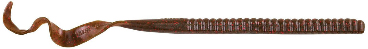Fishing Power Worms 10 Inch 8 Pack - Soft, Ribbontail Design for All Fish Species