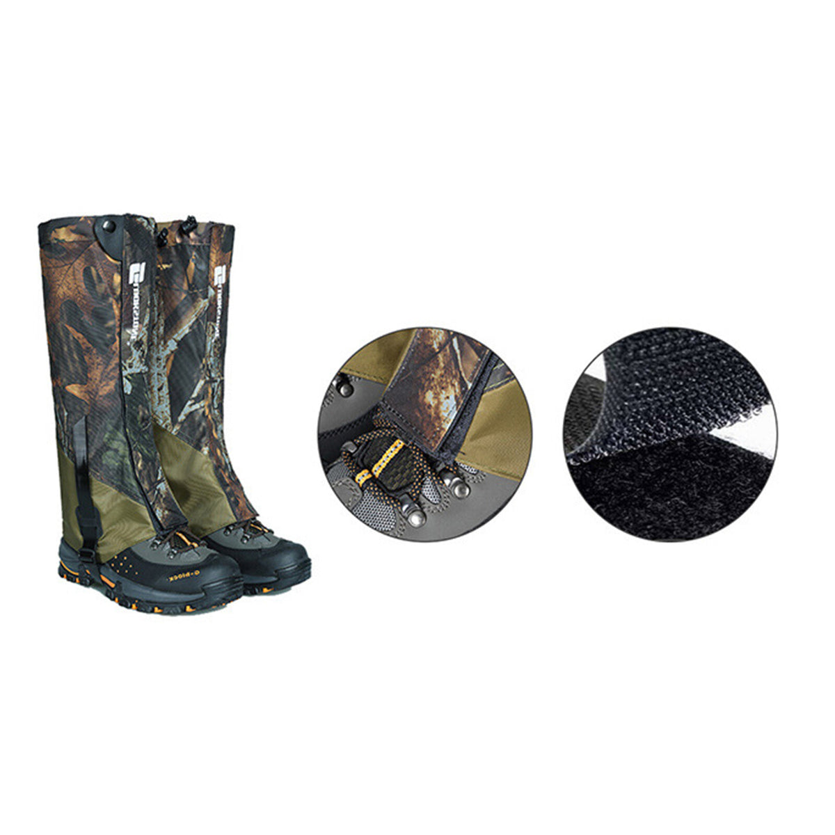 Waterproof Gaiters for Hiking and Outdoor Activities - Leg Cover Protectors