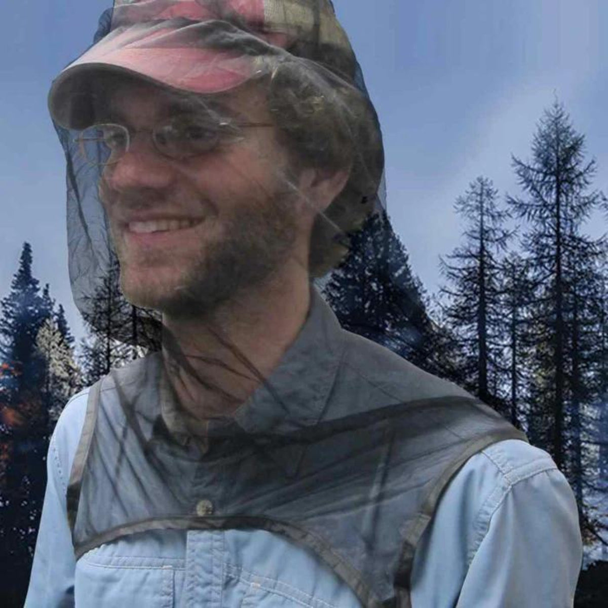 Insect Net Head Cover for Camping and Outdoor Protection