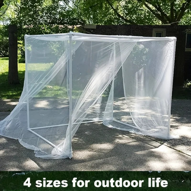 Large Portable Mosquito Net Tent for Indoor Outdoor Camping & Insect Protection