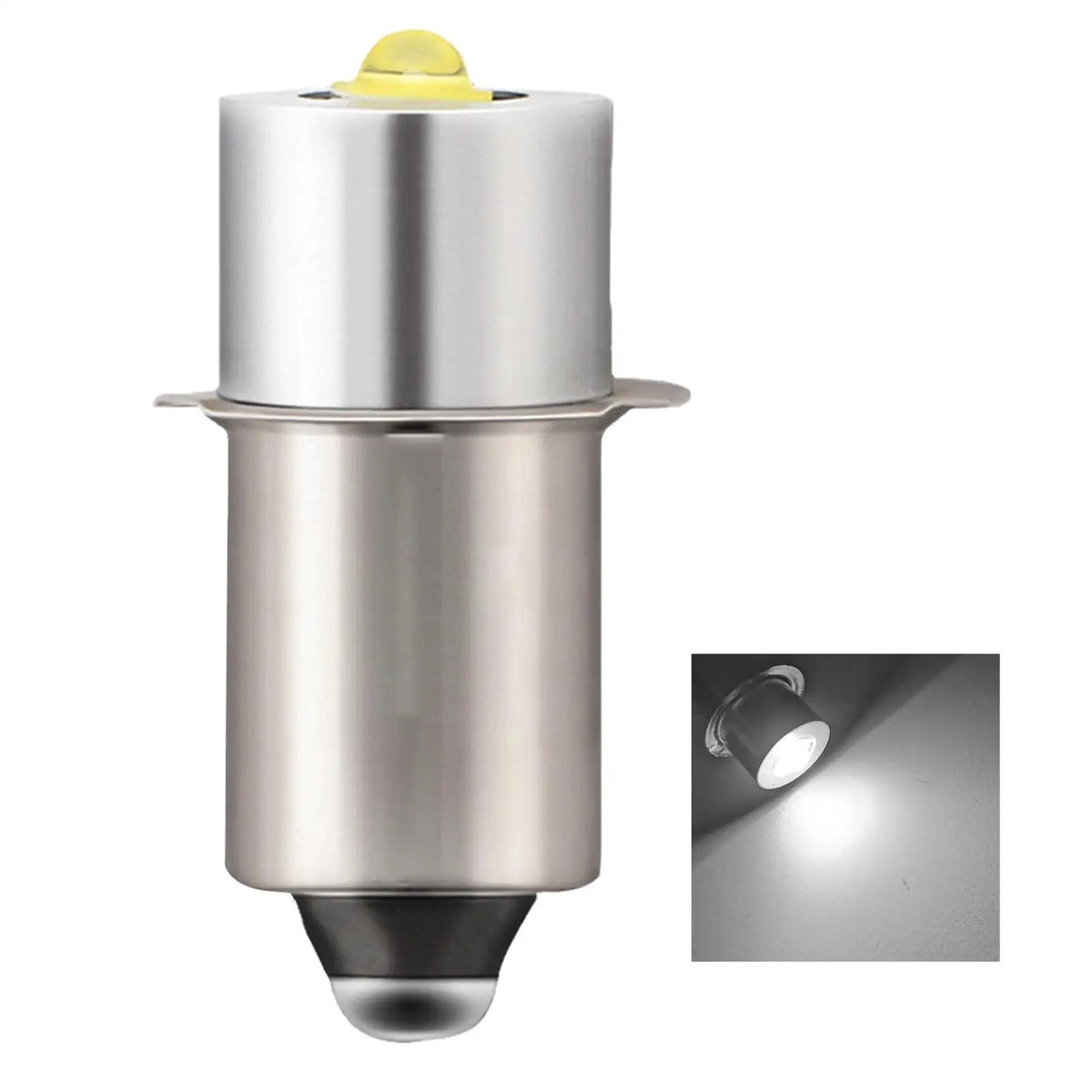 Super Bright LED Upgrade Bulb for Flashlights - 6-24V, 200 Lumens