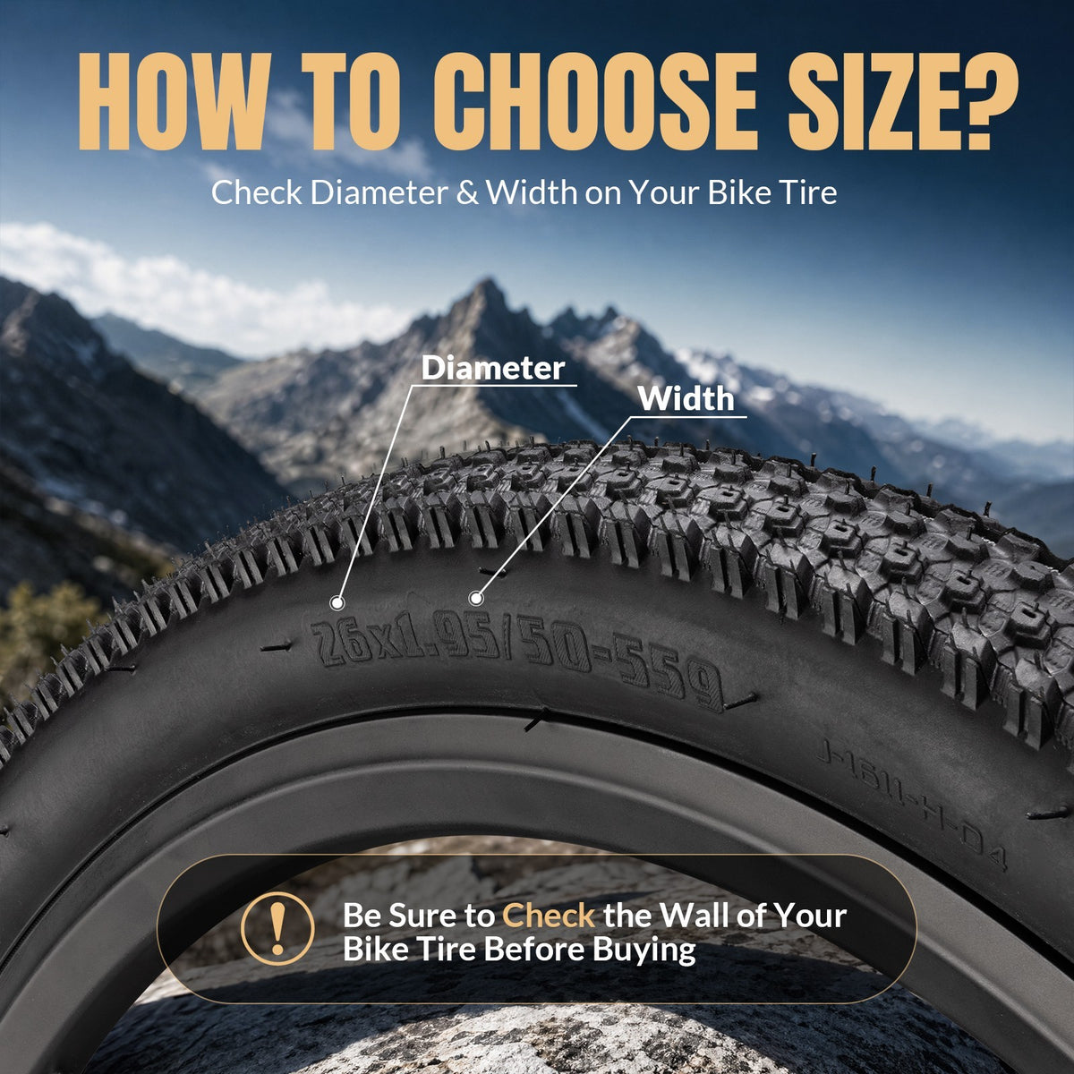2PCS Folding Bike Tires & Inner Tubes with Tire Levers - Off-Road Bicycle Accessories