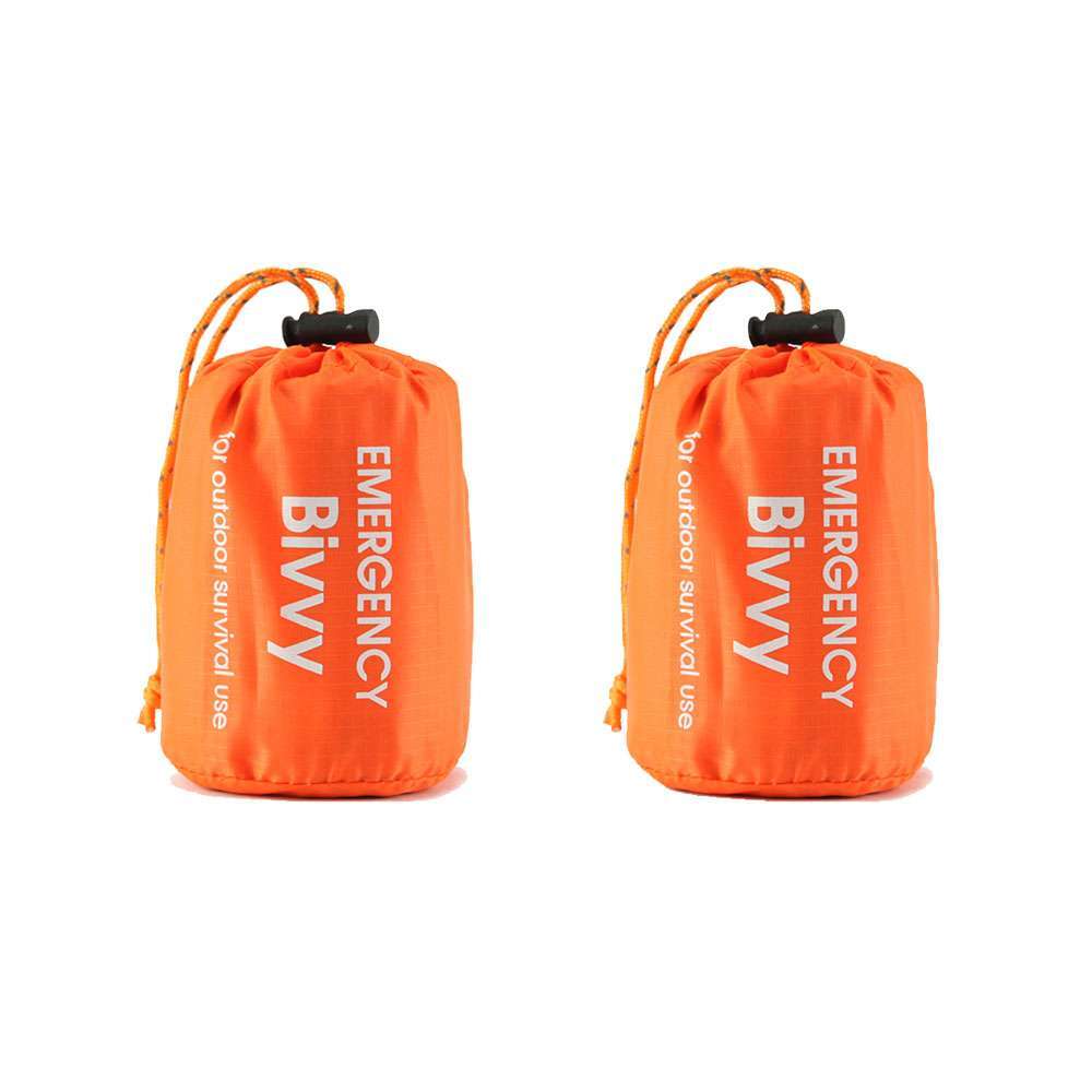 Emergency Sleeping Bag Thermal Blanket Waterproof for Outdoor Survival 36x84 in