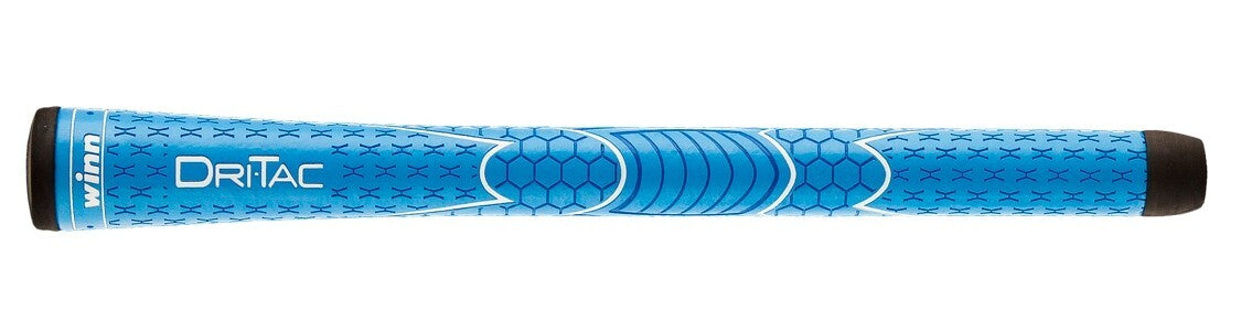 Junior Golf Grip Set of 7 Winn Dri-Tac Blue - Comfortable Tacky Grip