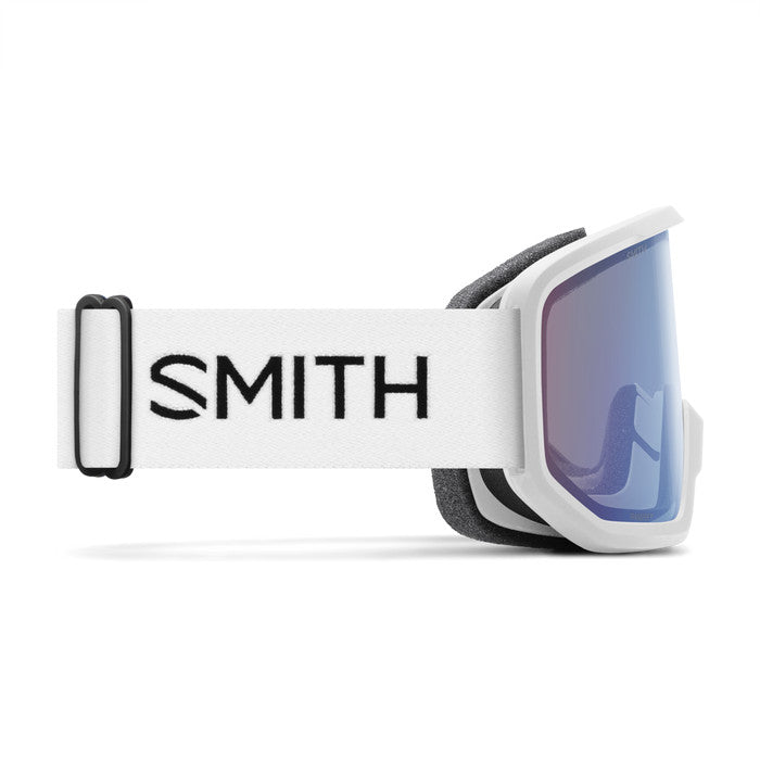 Smith Transfer Snow Goggles 2027 - White with Blue Sensor Mirror