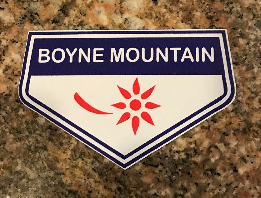 Boyne Mountain Ski Sticker - Michigan Snowboarding Vinyl Decal