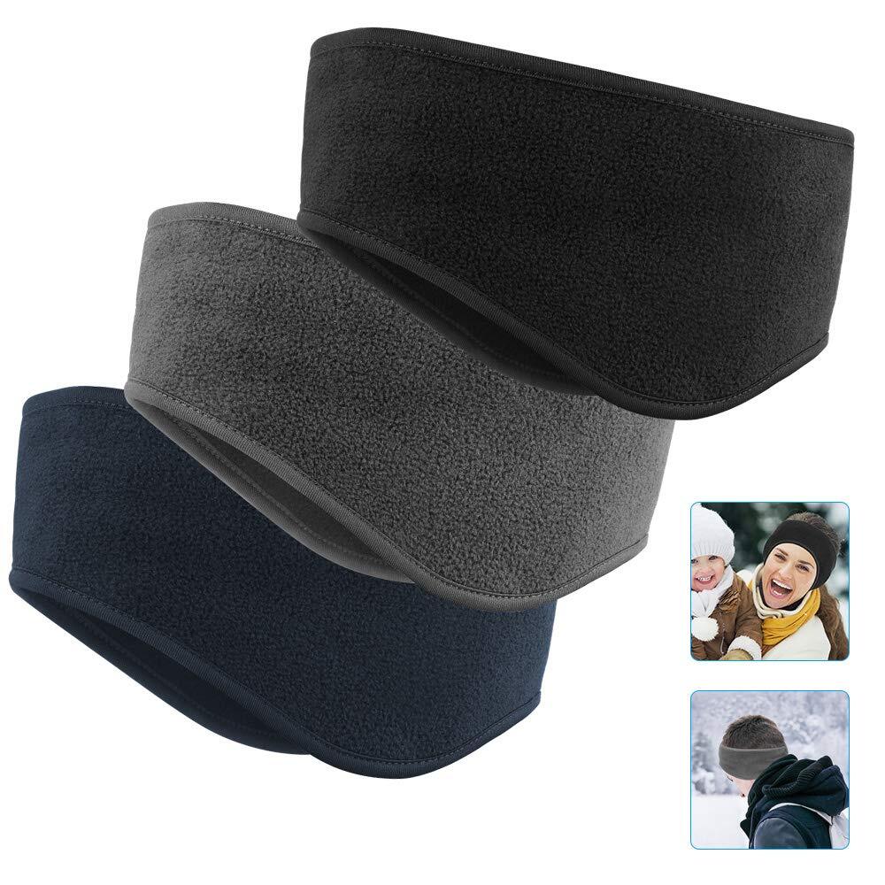 Unisex Winter Fleece Ear Warmer Headband - Sports & Outdoor