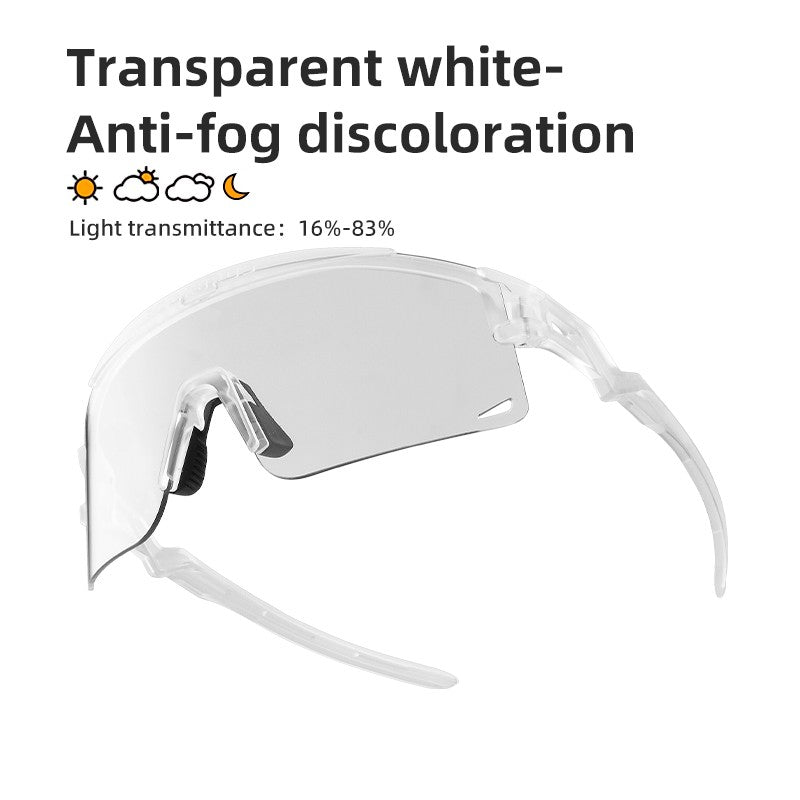Photochromic Sports Cycling Sunglasses UV400 Goggle Outdoor Activewear