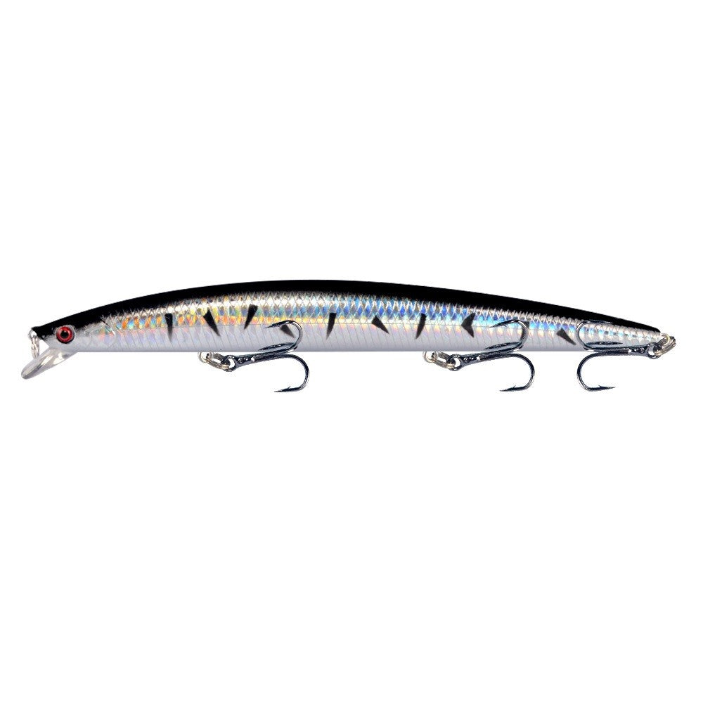 10pcs Long Minnow Fishing Lures 18cm 24g Artificial Bait