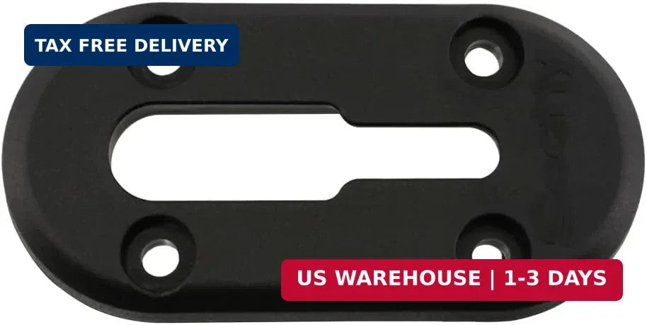 Watercraft Low Profile Track for Kayaks and Canoes - Easy Install, 1.75" Wide
