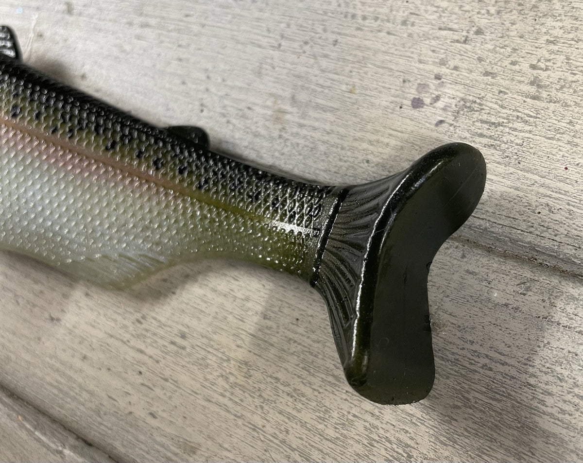 8-Inch Weedless Trout Swimbait with Subtle Tail Action - Fishing Lure