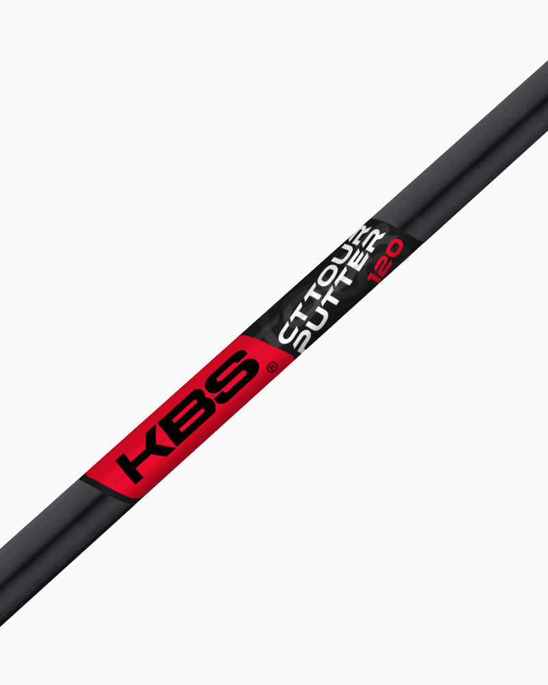 Golf Putter Shaft 38 Inch Straight Steel 124g KBS CT Tour-Black Matte or Chrome