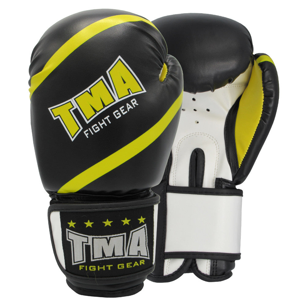 Boxing Gloves for MMA, Muay Thai, and Training - Durable Leather Punching Gloves