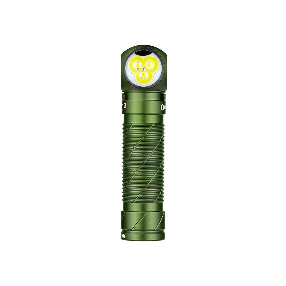 LED Headlamp 3000 Lumens Waterproof Rechargeable with Red Light