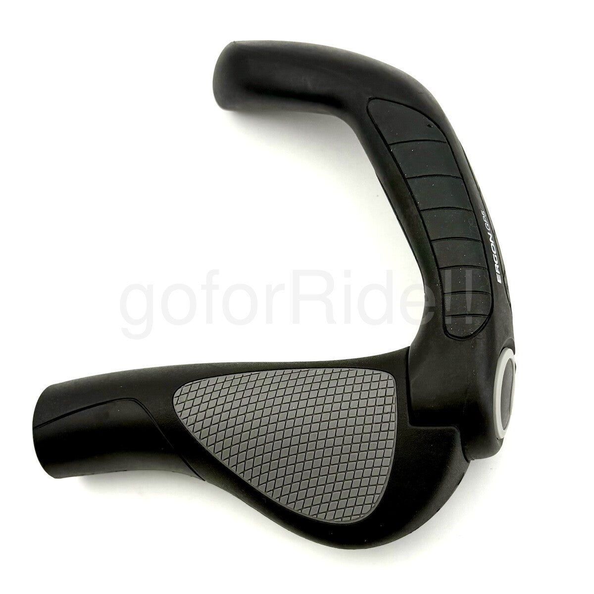 Ergon GP5 Large Lock-On Bike Grips for Touring & E-Bikes Black/Gray