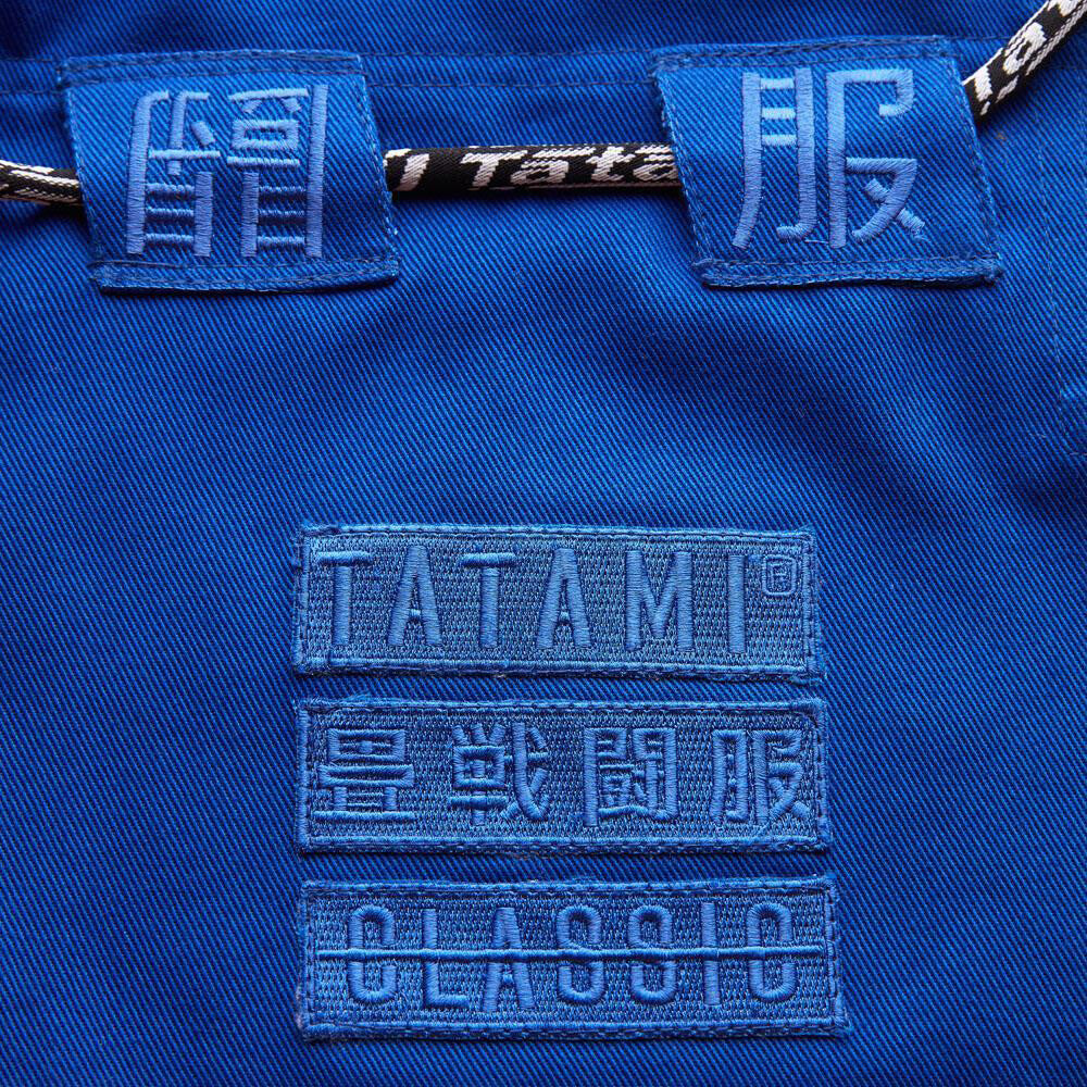 Tatami Fightwear Classic BJJ Gi - Blue, Lightweight & Durable for Training
