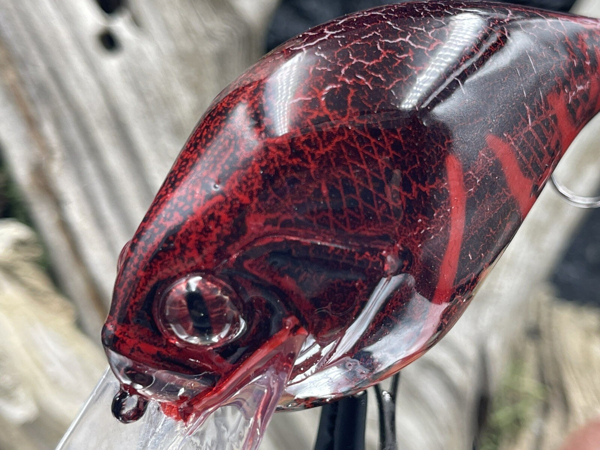 Mega 2.0 S-Crank Style Crankbait - Lord Vader Crawdad Fishing Lure