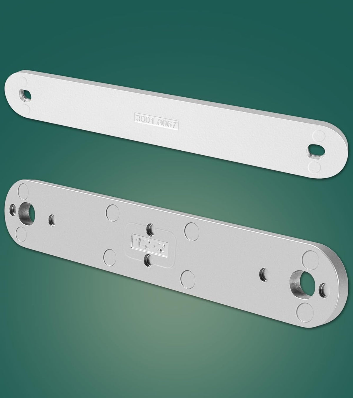Aluminum Transom Support Plates Set for Outboard Motor Reinforcement - 3/8" Thick
