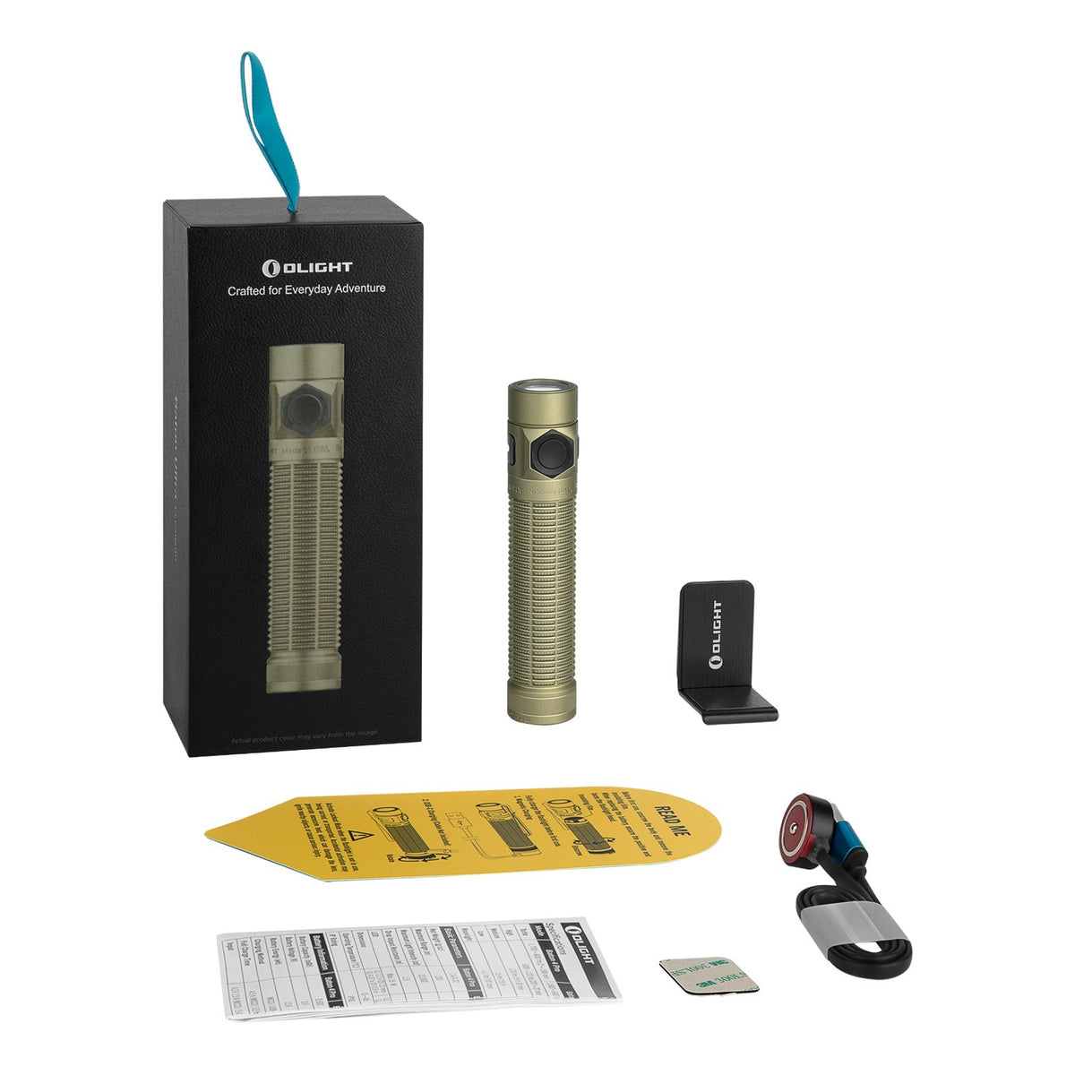 Olight Baton Ultra Olive Green Compact Dual Switch LED Flashlight 1800 Lumens