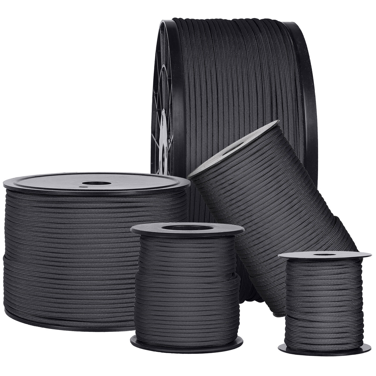 550 Paracord Parachute Cord in Spool - Heavy Duty Nylon Utility Rope