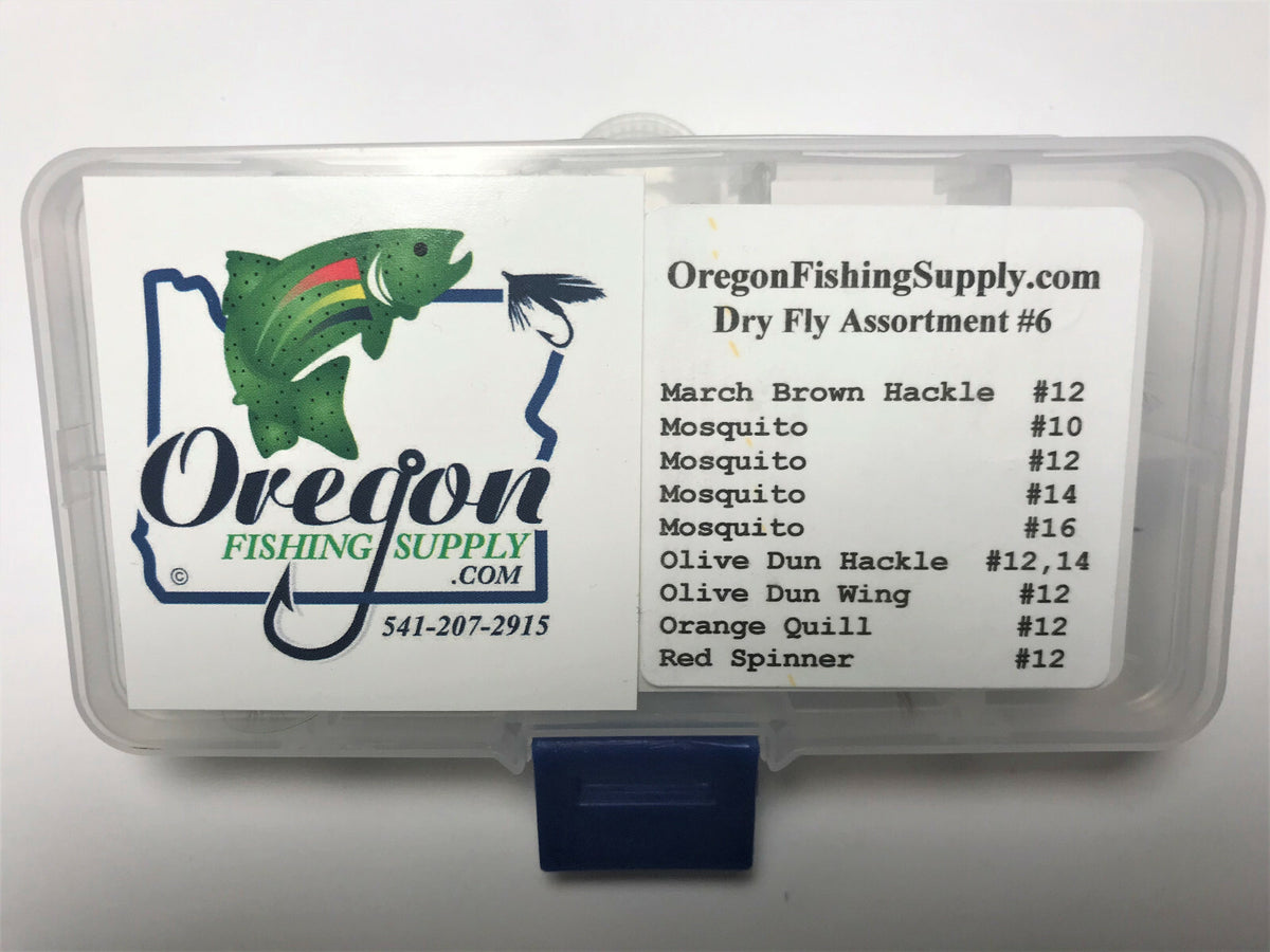 Premium Dry Fly Fishing Assortment Kit for Trout - 20 Hand-Tied Flies