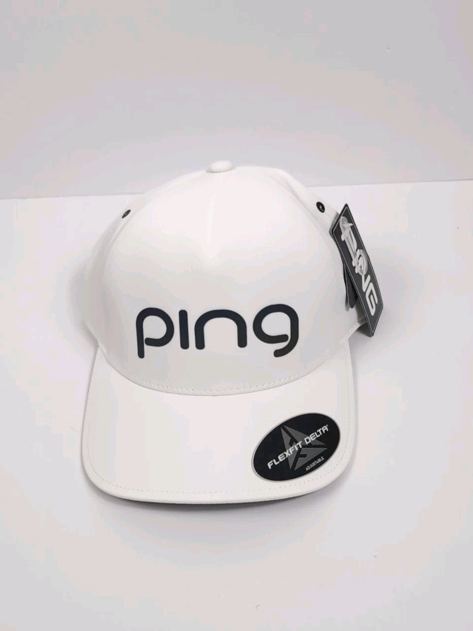 Women's Golf Hat Adjustable White Structured Cap Performance Sun Hat