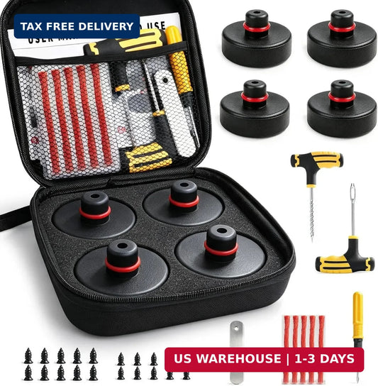 Tesla Jack Pads with Tire Repair Kit for Model 3 Y S X 2016-2026