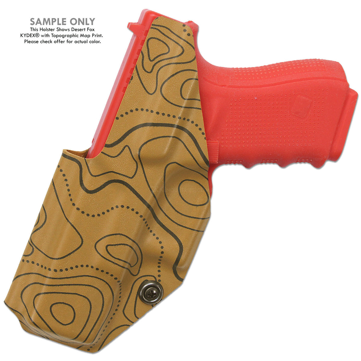 KYDEX Infused Topographic Map Camo Sheet - Multiple Sizes & Patterns