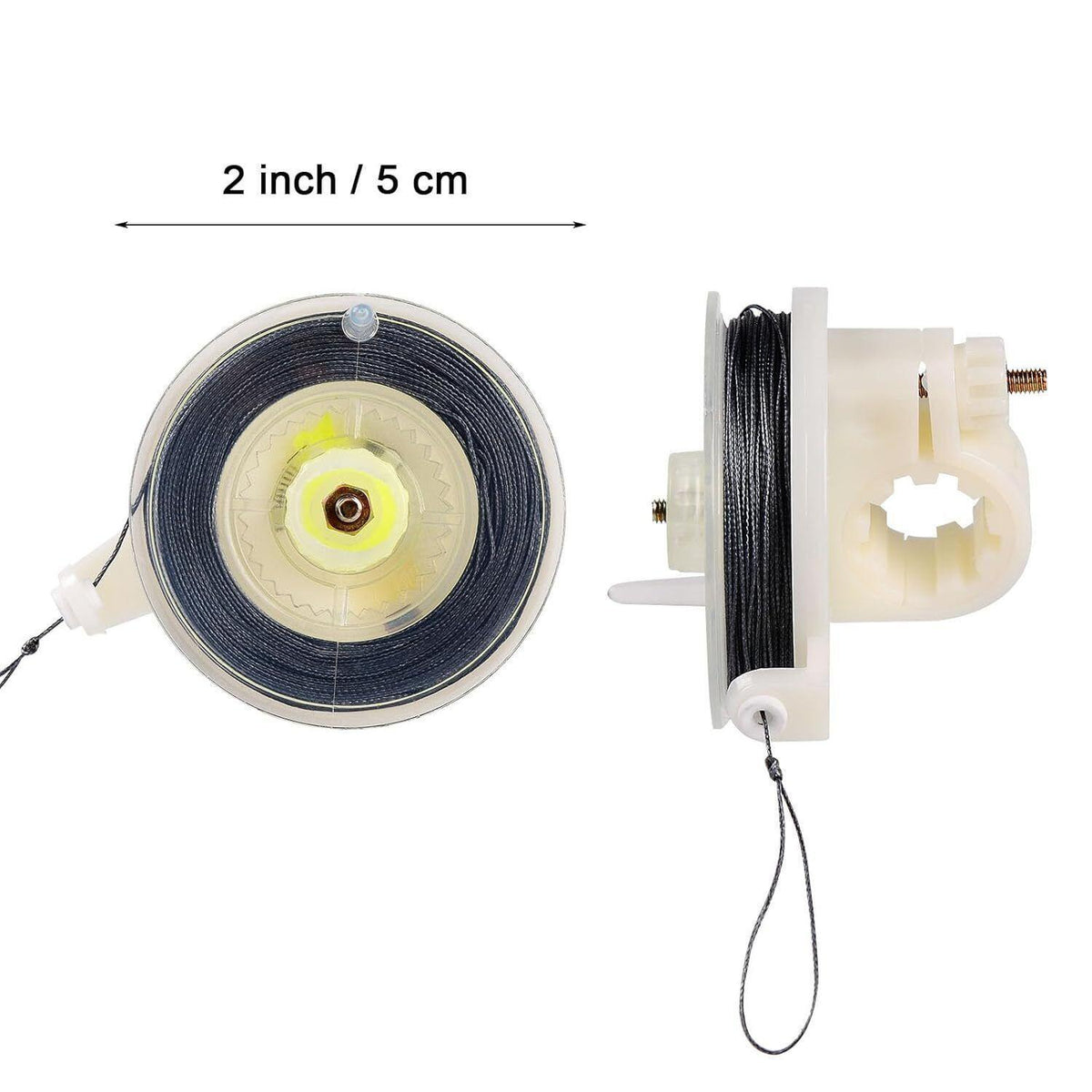 Kevlar Trip Wire Alarm Device for Camping Security Perimeter 85ft Reusable Reel