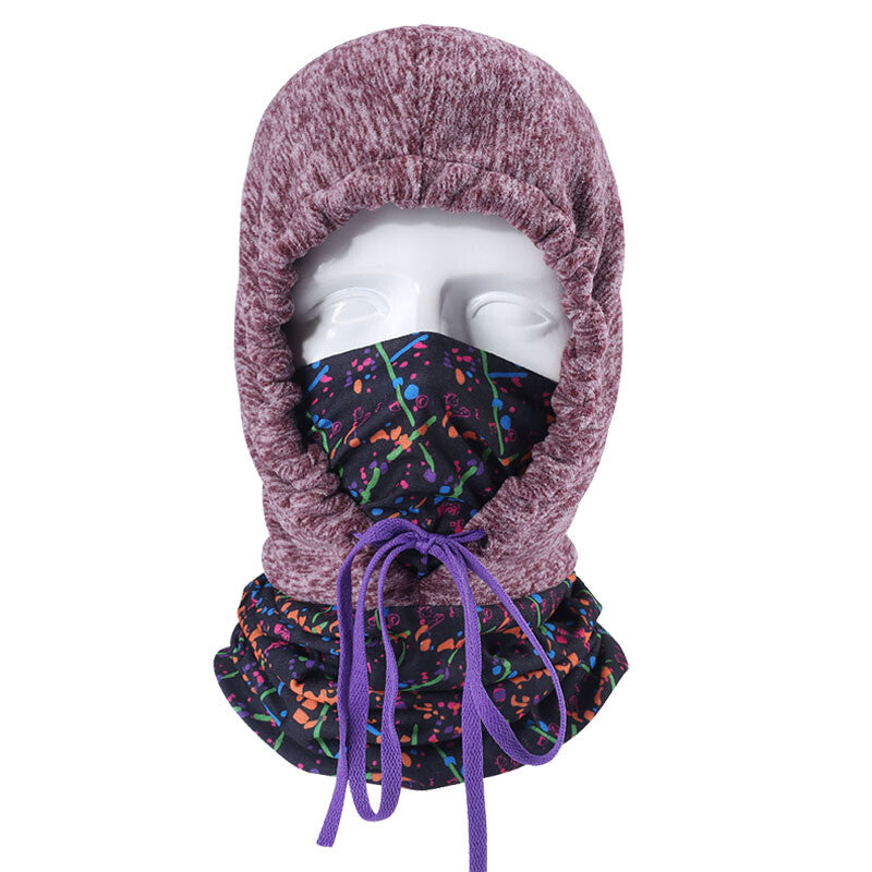 Winter Windproof Balaclava Ski Mask for Men Women Fleece Neck Warmer Face Cover