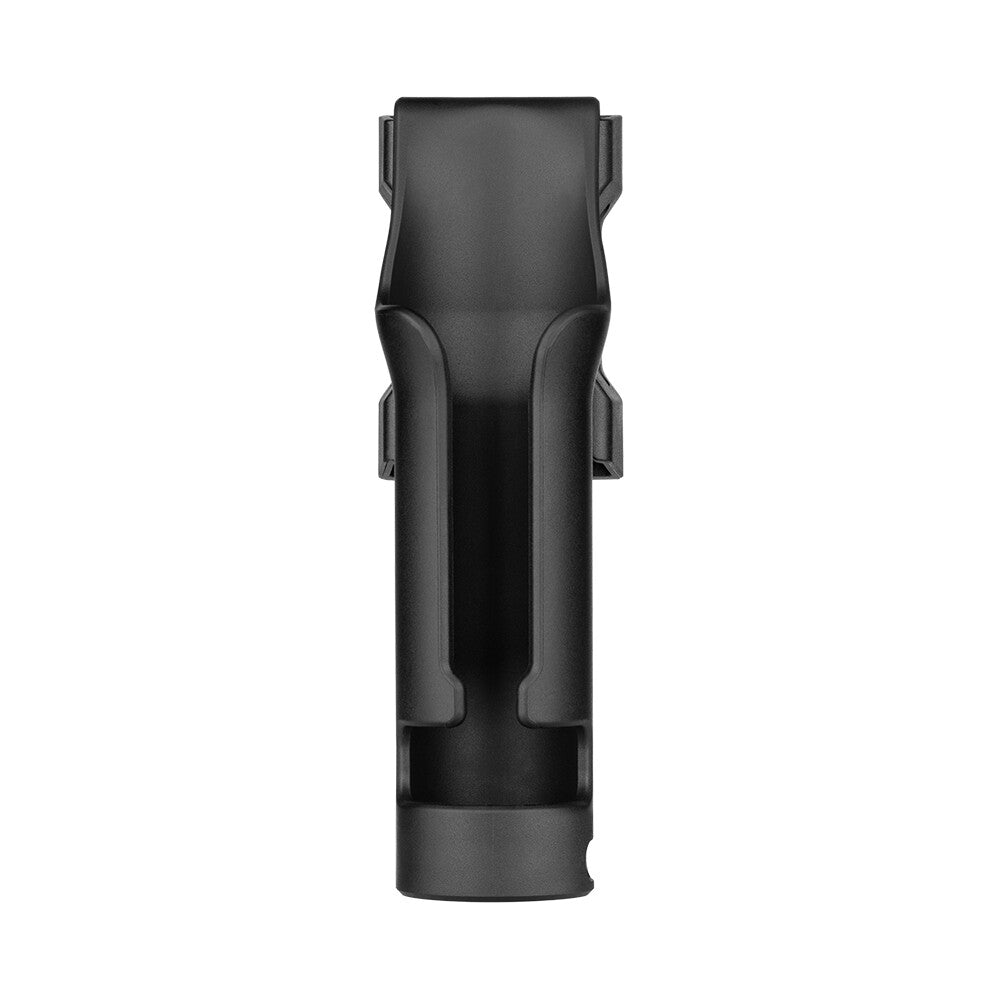 High Power LED Flashlight with Holster - 4600 Lumens, Matte Black