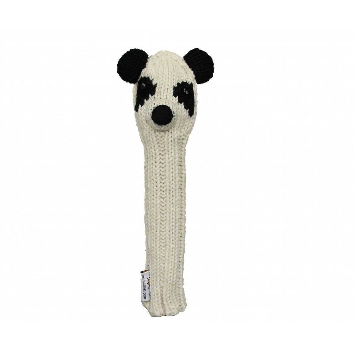 Golf Alignment Stick Cover Wool Animal Knit Golf Accessory Multiple Styles