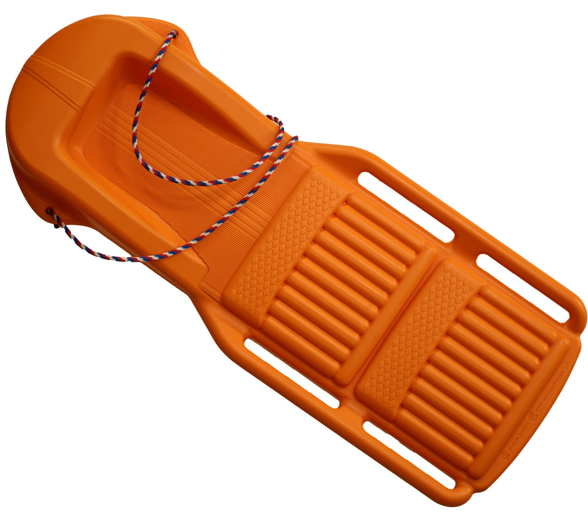 Retro Snow Sled for Winter Recreation Durable Outdoor Toy