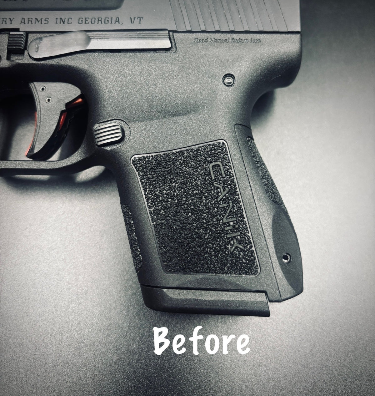 Canik MC9 Extended Backstrap for Better Grip and Control